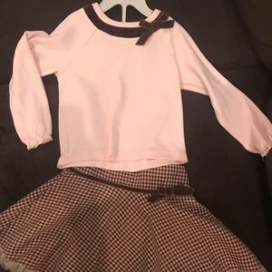Toddler girls 2 piece dress set. Size 4t